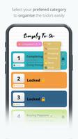 Simply To Do (A To Do App) capture d'écran 2