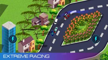 Race The World: Course Auto 2D capture d'écran 1