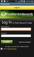 Foodservice Rewards الملصق