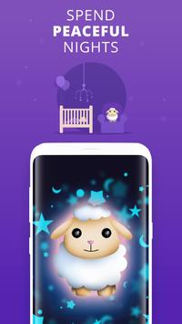 宝贝夜灯 - 即时睡眠和援助白色噪音 海报