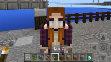 Girlfriend Mod For Minecraft poster
