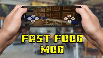 Fast Food Mod For Minecraft poster