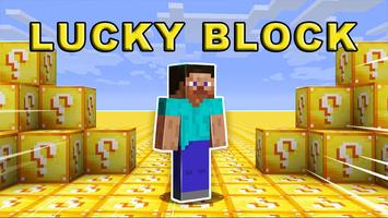 Lucky Block Mod For Minecraft poster