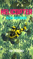 Helicopter Warrior Affiche