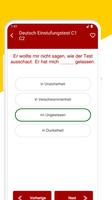 Deutsch Einstufungstest C1 C2 screenshot 3