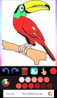Livre de coloriage d'oiseau capture d'écran 1