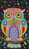 Funny Owl Wallpaper اسکرین شاٹ 2