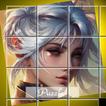 anime girl jigsaw puzzle آئیکن