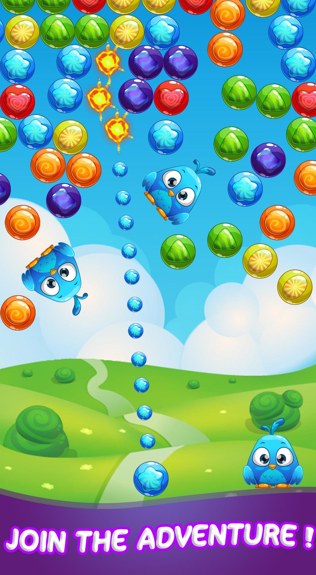 Candy Bird papa crush bubble pour Android - Téléchargez l'APK