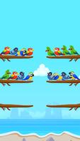 Sort the Bird Color Puzzle پوسٹر