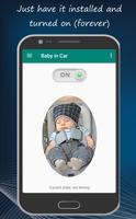 Poster Baby in Car