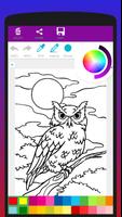 Colorful Birds Coloring Book capture d'écran 3