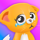 Feed the cat: My virtual pet icon
