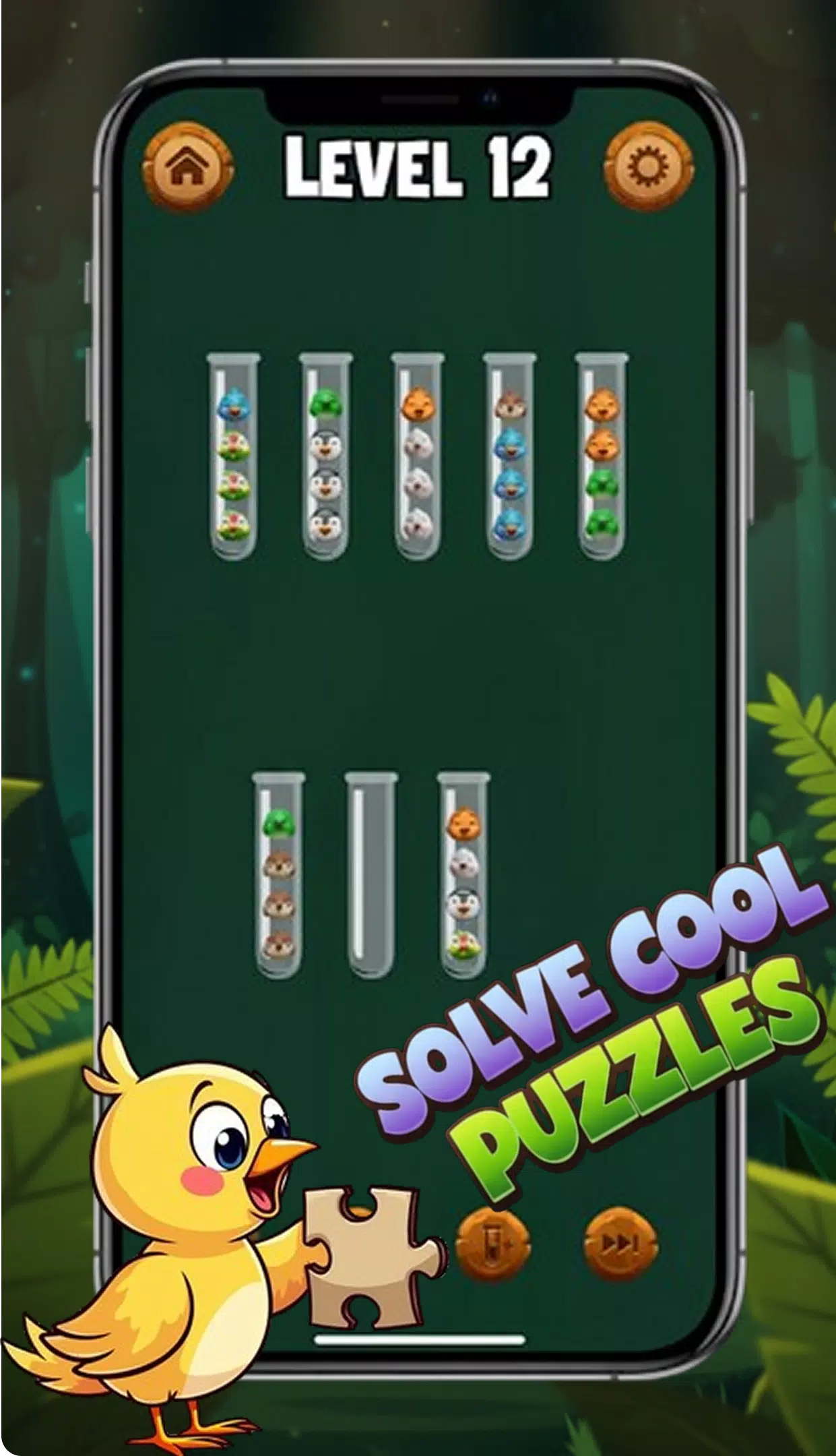 Bird Sort : Match Puzzle