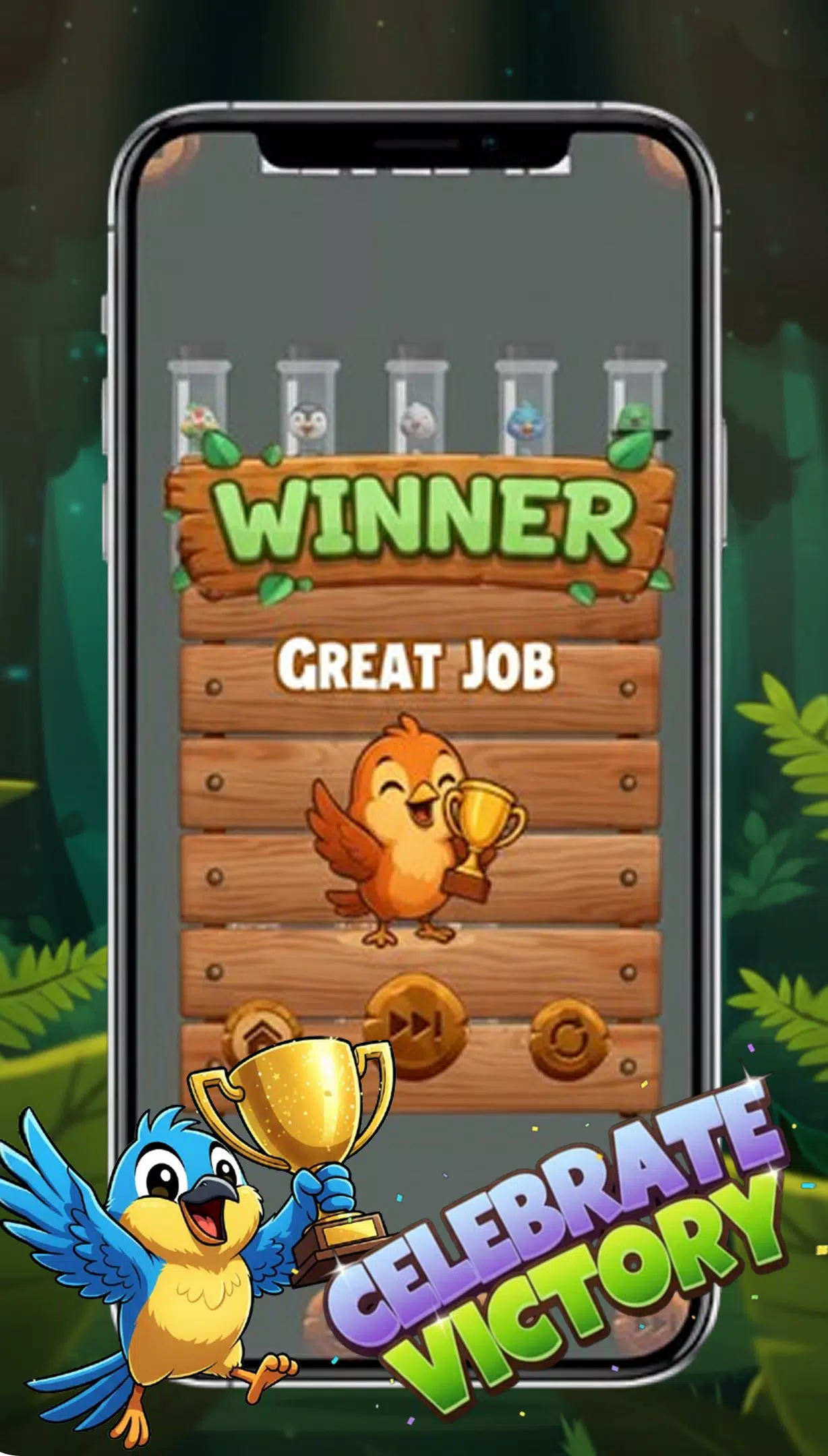 Bird Sort : Match Puzzle