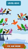 Bird Sorting: Color Puzzle ảnh chụp màn hình 1