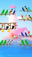 Bird Sort Color Puzzle Master imagem de tela 1