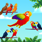 Bird Sort - Color Birds Game icône