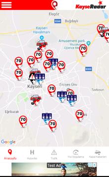 Kayseradar - Kayseri Radar Trafik ve Gündem 截图 1