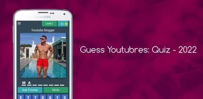 Guess Youtubres: Quiz - 2022 Plakat