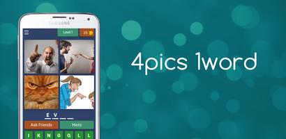 4 Pics 1 Words Poster