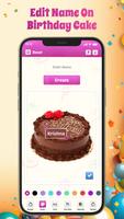 Birthday Name on Cake Photo screenshot 2