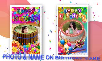 Happy Birthday Photo Editor - frames & cakes capture d'écran 3