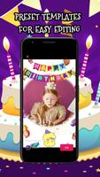 Birthday Video Maker with song 2021 ảnh chụp màn hình 2