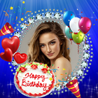 Birthday Frames photo frame أيقونة