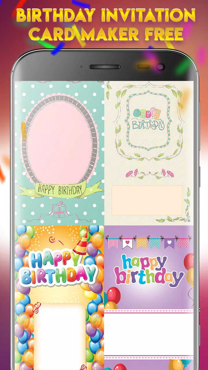 Creatore Di Carte Invito Di Compleanno APK per Android Download