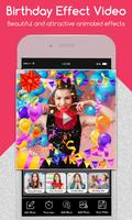 1 Schermata Birthday Video Maker 2024