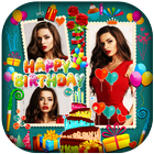 Birthday Photo Frame & Collage simgesi