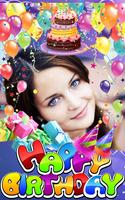 Birthday Photo Frames & Editor poster