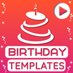 Birthday App-Birthday template ícone