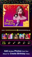 Birthday Video Maker with Song and Name 2020 capture d'écran 2