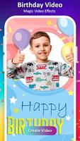 Birthday Video Maker with Song capture d'écran 2