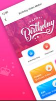 Birthday Video Maker With Music Affiche