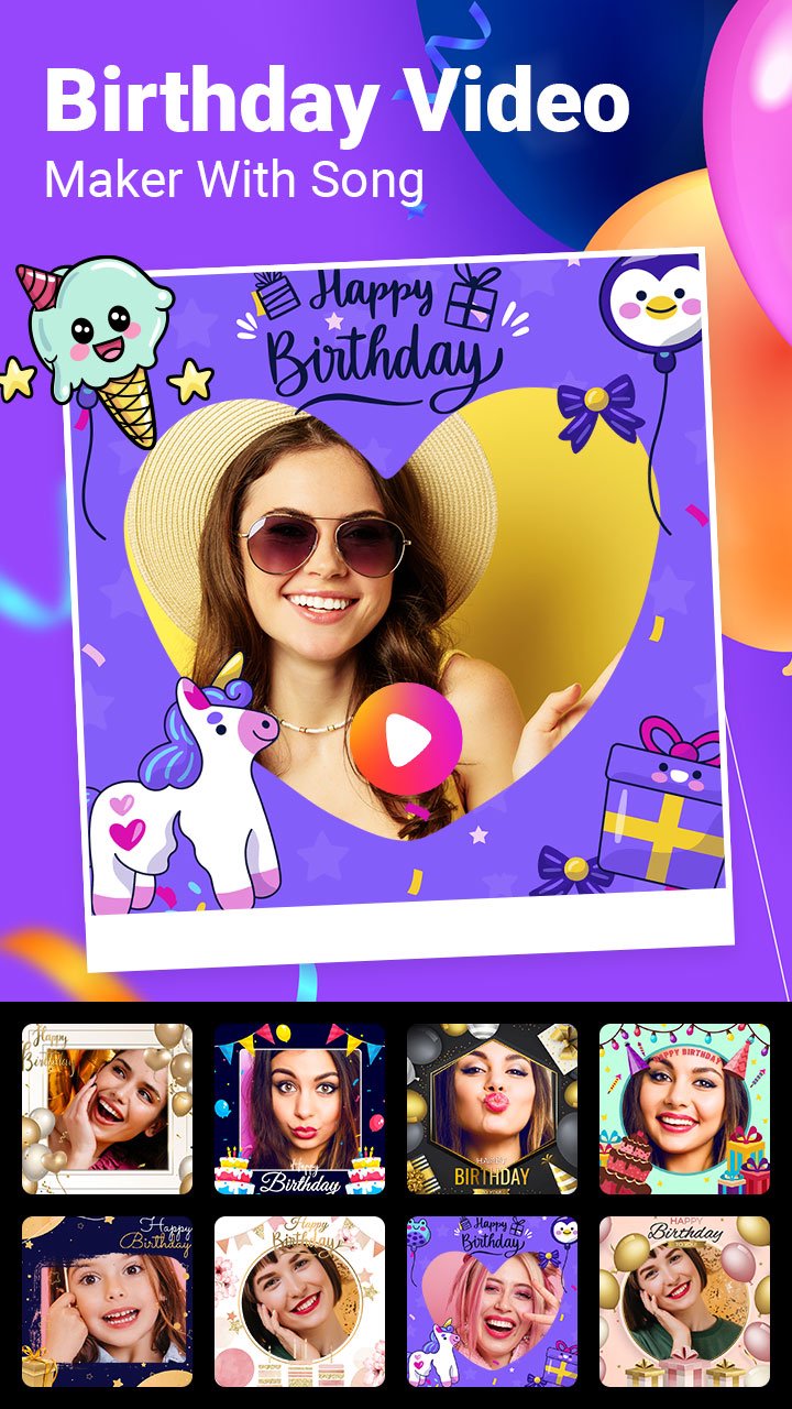 Birthday Video Maker with Song APK for Android Download