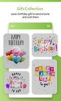 Happy Birthday GIF: Happy Birthday Cards App スクリーンショット 1
