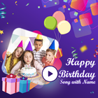 Birthday Song With Name ikon