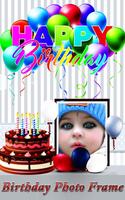 Birthday Cake Photo Frames App poster