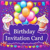 Birthday Invitation Card aplikacja