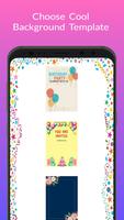 Birthday Invitation Card постер