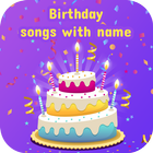 Birthday Wishes Video with Song and Name icône