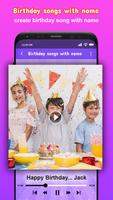 Birthday Wishes Video with Song and Name capture d'écran 3