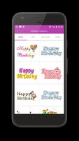 2 Schermata Gif Birthday Stickers