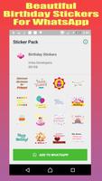 Birthday Stickers スクリーンショット 1
