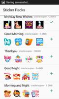 Birthday Stickers For Whatsapp - WAStickerApps 截图 1