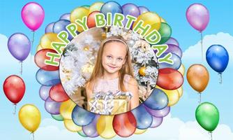 Birthday Photo Frames syot layar 1