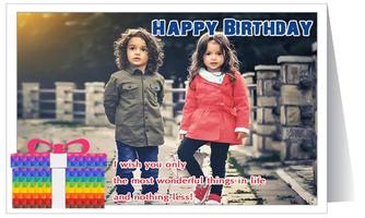 Birthday Photo Frames syot layar 2